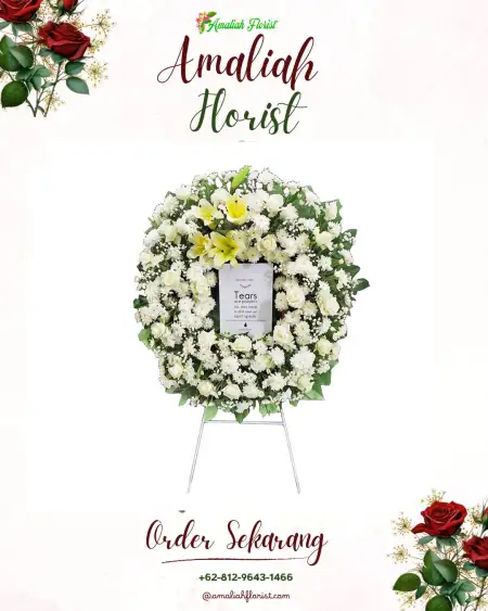 Krans Bunga Duka Silaing Bawah